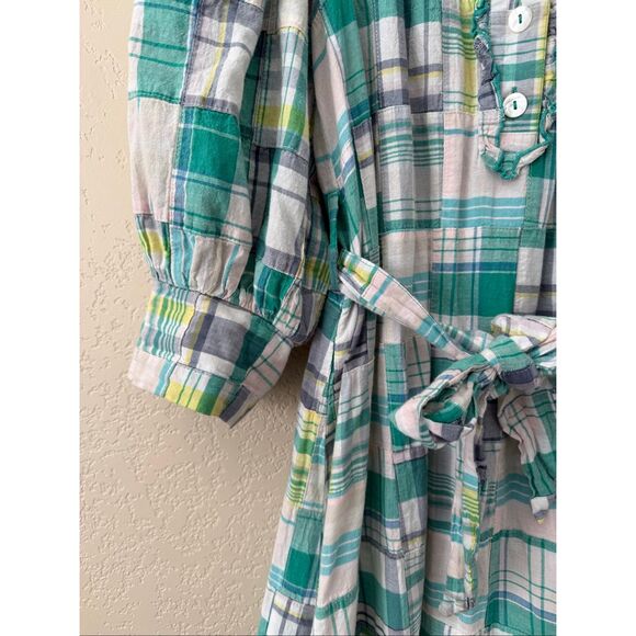 Antik Batik Alama Plaid Midi Dress - Picture 6 of 7